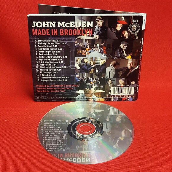 John McEuen Roots Music Made in Brooklyn CD 2016 Signed - Picture 11 of 11